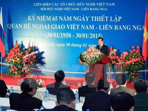 Commémoration des 65 ans des relations diplomatiques russo-vietnamiennes - ảnh 1